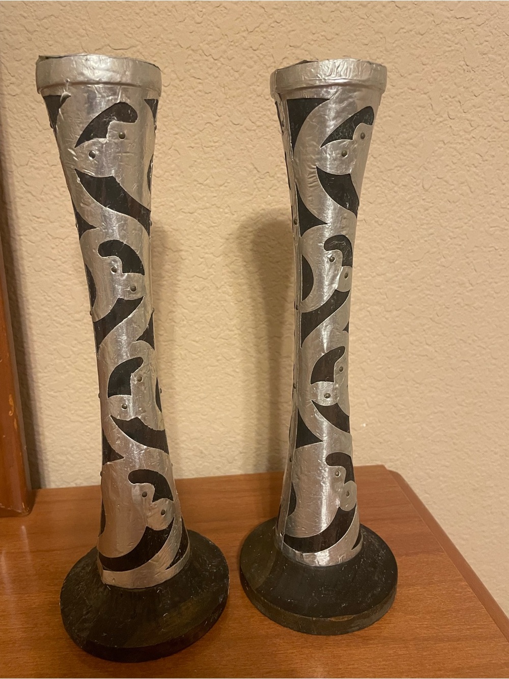 Decorative Handcrafted Candle Holders – Set of 2 🕯️✨